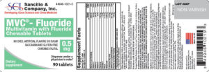 MVC - Fluoride 0.5 mg