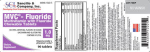 MVC - Fluoride 1.0 mg