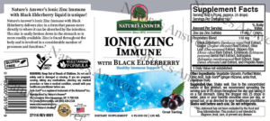 Ionic Zinc Immune with Black Elderberry