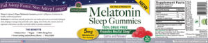 Melatonin Sleep Gummies Extra Strength 5
