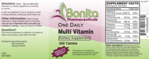 One Daily Multi Vitamin
