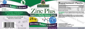 Zinc Plus 25 mg