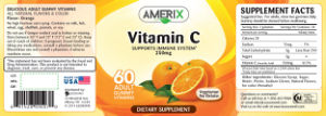 Vitamin C 250 mg Orange