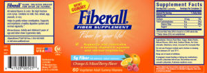 Fiberall 5g Orange & Mixed Berry Flavor