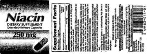 Niacin 250 mg