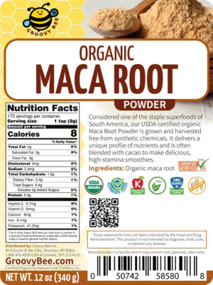 Organic Maca Root Powder