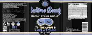 Bedtime Beauty with L-Theanine & Melaton