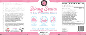 Skinny Season 15 Day Probiotic Cleanse