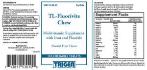 TL-Flurivite Chew Natural Fruit Flavor