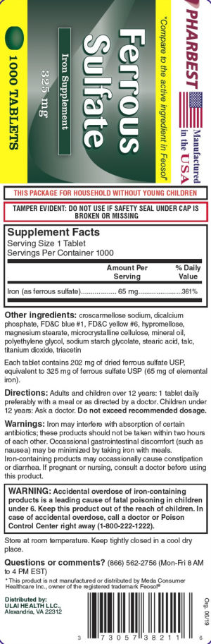 Ferrous Sulfate 325 mg