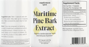 Maritime Pine Bark Extract 100 mg