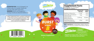 Burst Vitamin B For Kids