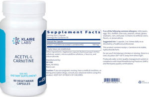 Acetyl-L Carnitine 500 mg