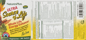 Ultra Source of Life No Iron