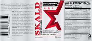 SKALD Oxydynamic Fat Scorcher