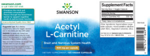 Acetyl L-Carnitine 500 mg