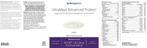UltraMeal Advanced Protein Plain