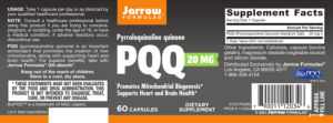 PQQ 20 mg
