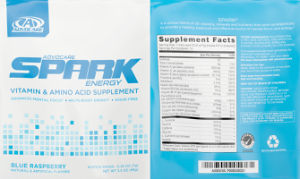 Spark Energy Blue Raspberry