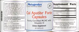 Label for Cal Apatite Forte Capsules