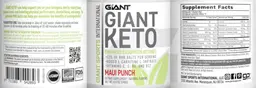 Label for Giant Keto Maui Punch