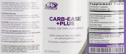 Label for Carb-Ease +Plus