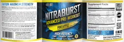 Label for NITRABURST Pineapple