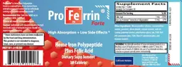 Label for ProFerrin Forte
