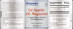 Label for Cal Apatite with Magnesium