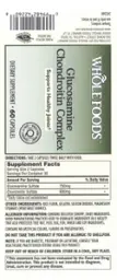 Label for Glucosamine Chondroitin Complex