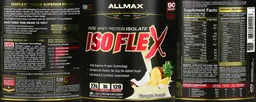 Label for ISOFLEX Pineapple Coconut