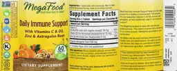 Label for Daily Immune Support