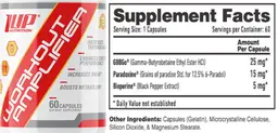 Label for Workout Amplifier