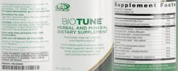 Label for BioTune