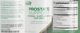 Label for Prostate Support