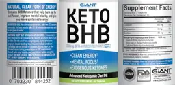 Label for Keto BHB