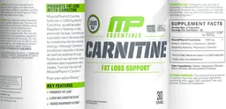 Label for Carnitine