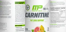 Label for Carnitine Citrus