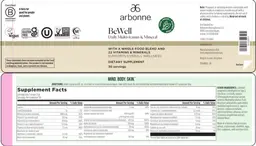 Label for BeWell Daily Multivitamin & Mineral