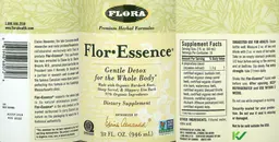 Label for Flor-Essence