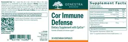 Label for Cor Immune Defense