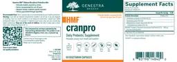 Label for HMF CranPro