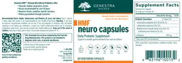 Label for HMF Neuro Capsules