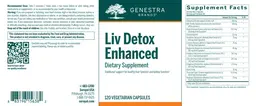 Label for Liv Detox Enhanced