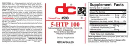 Label for 5-HTP 100
