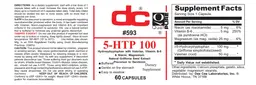 Label for 5-HTP 100