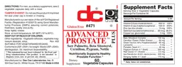 Label for Advanced Prostate Plus