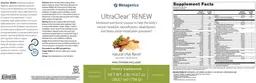 Label for UltraClear Renew Natural Chai Flavor