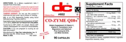 Label for Co-Zyme Q10+