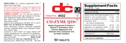 Label for Co-Zyme Q10+